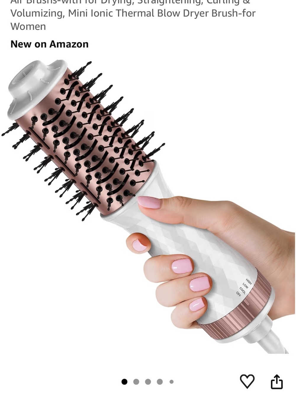 Brand new Ionic Hot Air Round Brush Dryer